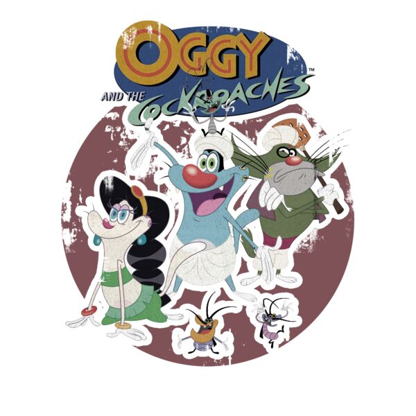 Oggy, Oggy and The Cockroaches Cliparts, Retro Toons, VT - 24 Thumbnail
