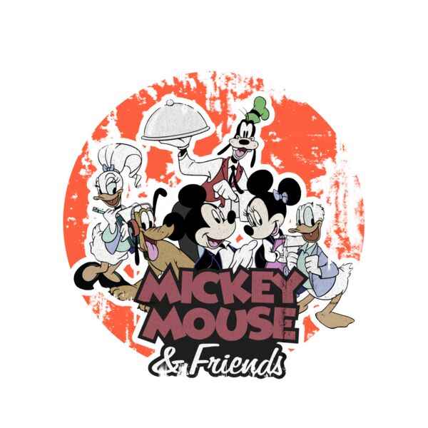 Disney, Mickey Mouse Retro Cliparts, Retro Toons, VT - 27 Thumbnail