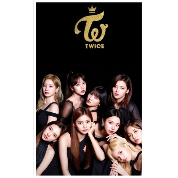Kpop, Twice Black Cliparts, Idol Pillow, IP - 25 Thumbnail