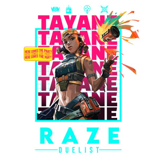 Valorant, Raze Template, Radianite, RAD-5 Thumbnail