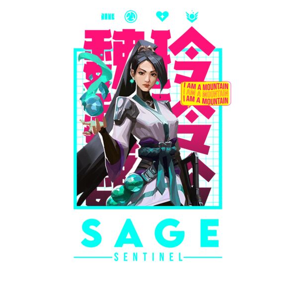 Valorant, Sage Clipart, Radianite, RAD-7 Thumbnail