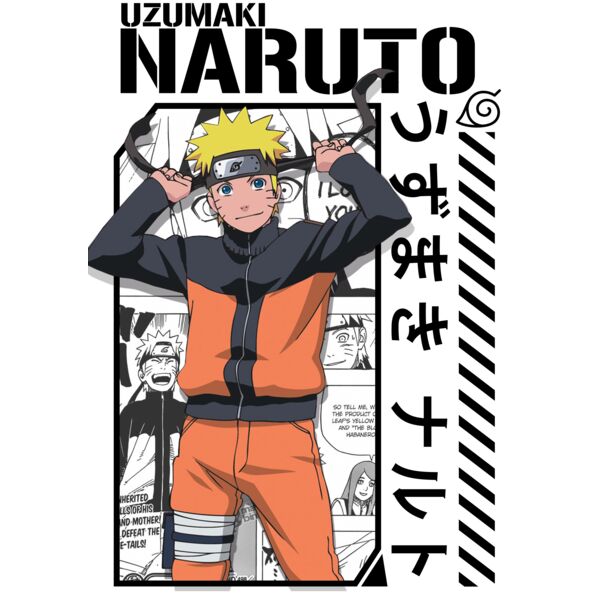 Naruto, Uzumaki Naruto Clipart, Anime Tees, ATS 3 Thumbnail