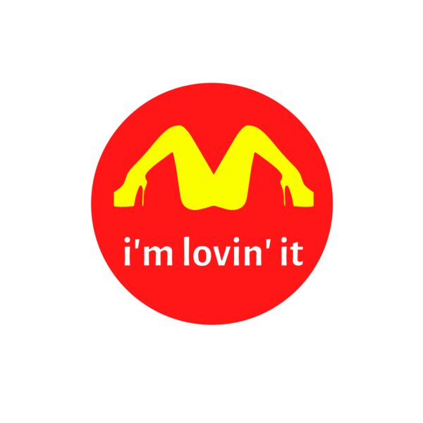 Parody, Im Lovin It Clipart, Fastfood Parody, FP 6 Thumbnail