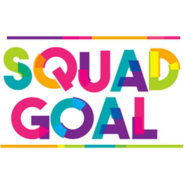 Statements, Squad Goal Clipart, Life is Better with Friends, LBF-4 Thumbnail