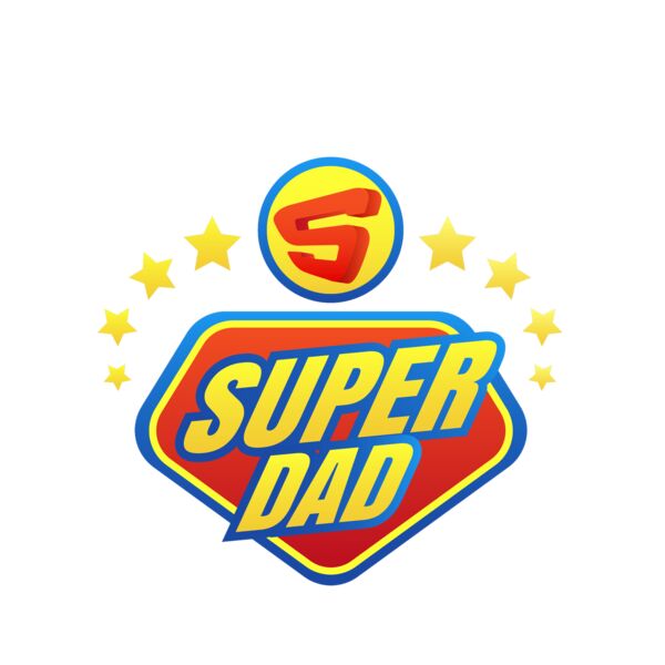 Statements, Super Dad Clipart, Super Hero Dad, SHD 16 Thumbnail
