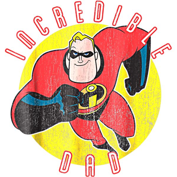 Statements, Incredible Dad Clipart, Super Hero Dad, SHD  Thumbnail