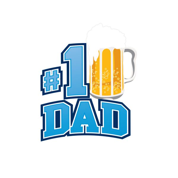 Statements, #1 Dad Clipart, Super Hero Dad, SHD 15 Thumbnail