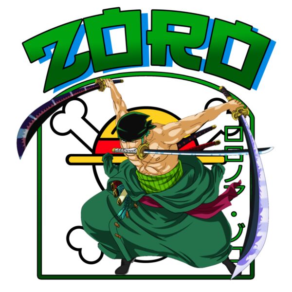 One Piece, Zoro Clipart, One Piece, ONP 4 Thumbnail