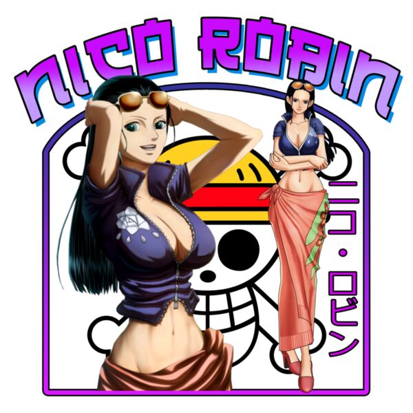One Piece, Nico Robin Clipart, One Piece, ONP 7 Thumbnail