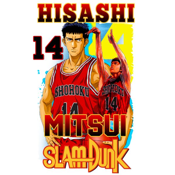 Basketball, Hisashi Mitsui Clipart, Slamdunk, SLM 5 Thumbnail