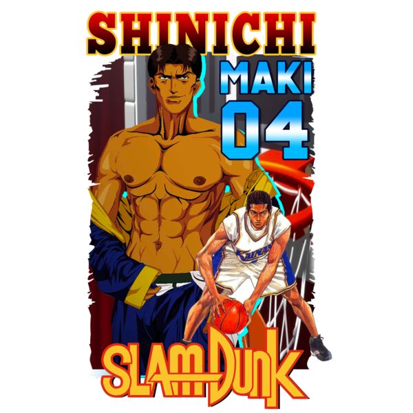 Basketball, Shinichi Maki Clipart, Slamdunk, SLM 10 Thumbnail