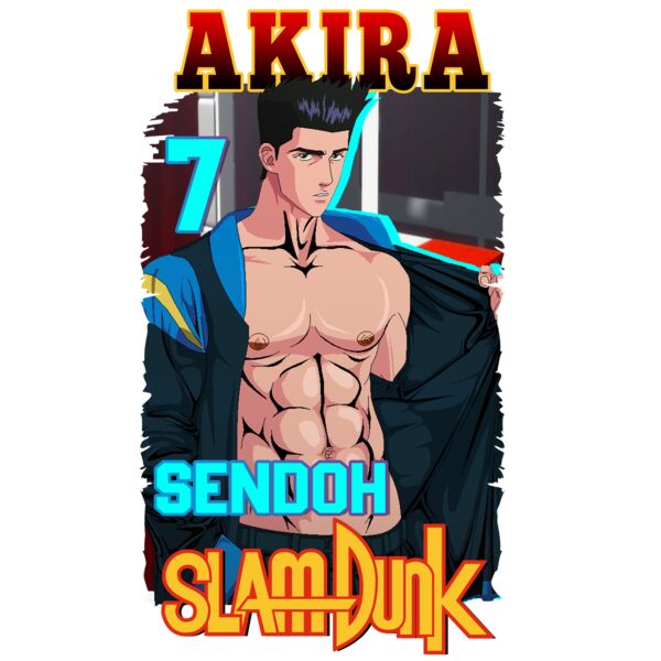 Basketball, Akira Sendoh Clipart, Slamdunk, SLM 8 Thumbnail