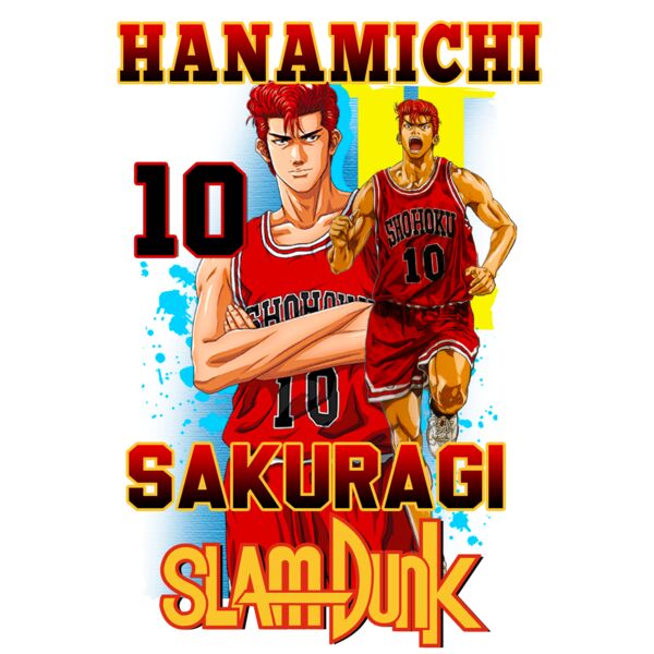 Basketball, Hanamichi Sakuragi Clipart, Slamdunk, SLM 2 Thumbnail