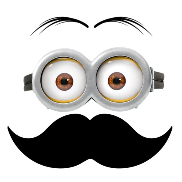 Illumination, One Eye with Mustache Clipart, Minions - MON 4 Thumbnail