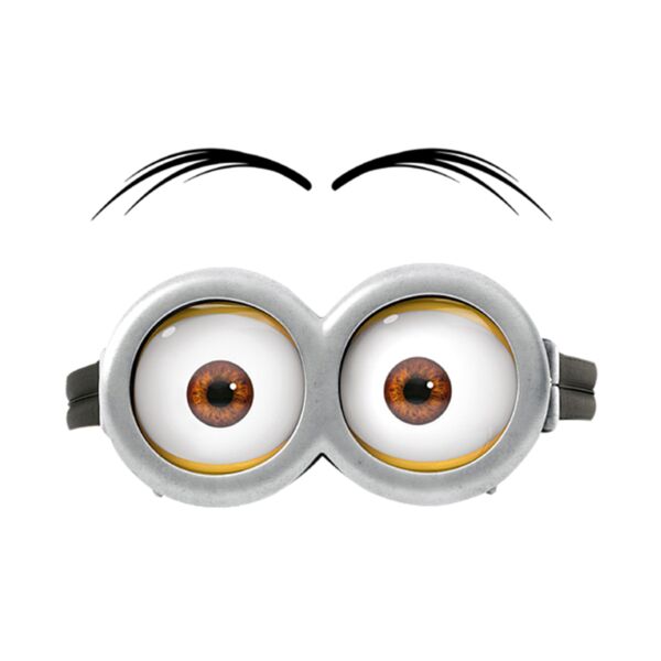 Illumination, Two Eyes with Split Hair Clipart, Minions - MON 1 Thumbnail