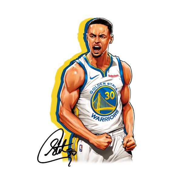 Basketball, Curry Clipart, Drifit NBA, PLA 4 Thumbnail