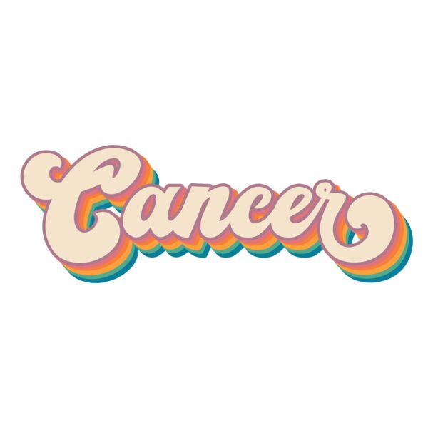 Star Sign, Cancer Clipart, Retro Zodiac, KZ 3 Thumbnail