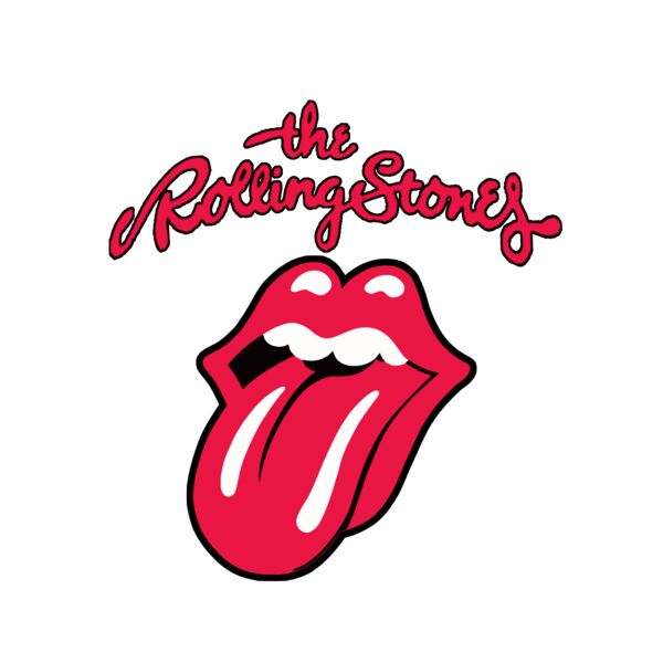 Rock, The Rolling Stones Colored Clipart, Rockband, RCK 3 Thumbnail