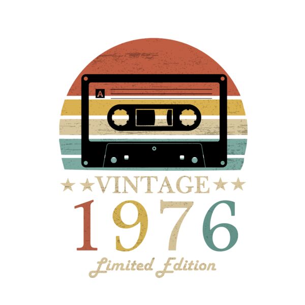 Classic, 1976 Clipart, Vintage - VIN 4 Thumbnail