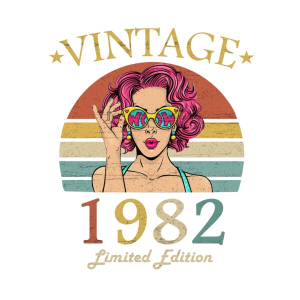 Classic, 1982 Clipart, Vintage - VIN 1 Thumbnail