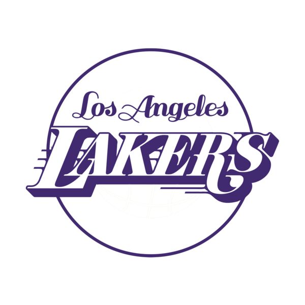 Basketball, Classic Lakers Clipart, LA Lakers Logo - NBA LA8 Thumbnail