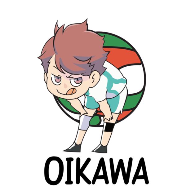 Volleyball, Oikawa Clipart, Haikyuu Chibi - HKC 1 Thumbnail