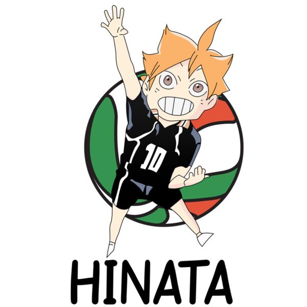 Volleyball, Hinata Clipart, Haikyuu Chibi - HKC 6 Thumbnail