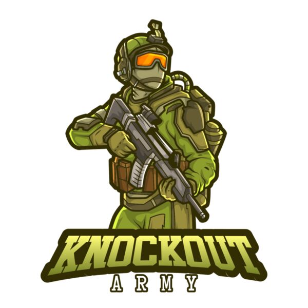 Gaming Logo , Military Logo , FPS Games Logo , ESPORTS Logo Thumbnail