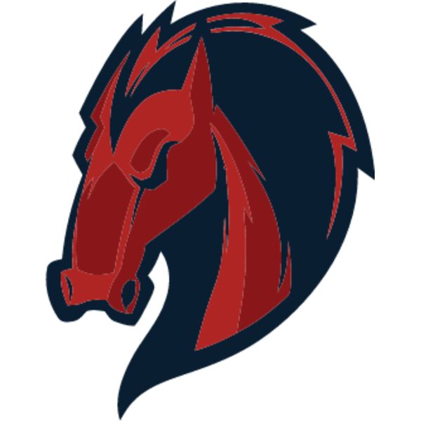 Stallion, School Mascot, Sports Logo, Animal Logo, Esports Logo, Changeable Color, Animal Vector Mascot Thumbnail