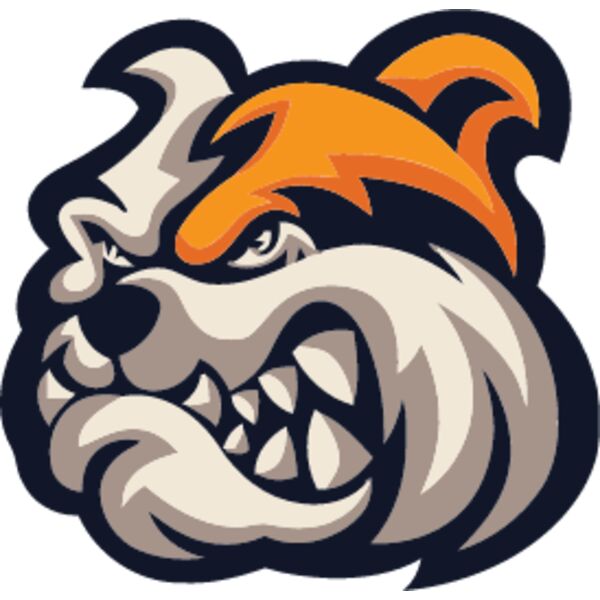 Bulldog, School Mascot, Sports Logo, Animal Logo, Esports Logo, Changeable Color, Animal Vector Mascot Thumbnail