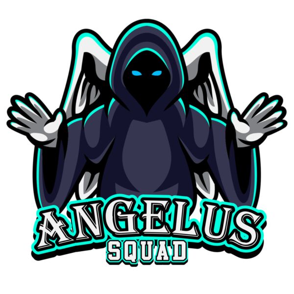Angelus Squad, Sports Logo, Gamer Logo, Esports Logo, Changeable Color, Gaming Vector Mascot Thumbnail