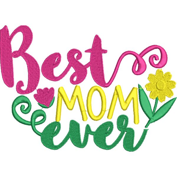 Best Mom Ever 5x7 Thumbnail