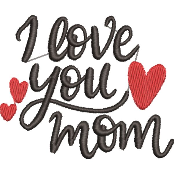 I Love you Mom 4x4 Thumbnail
