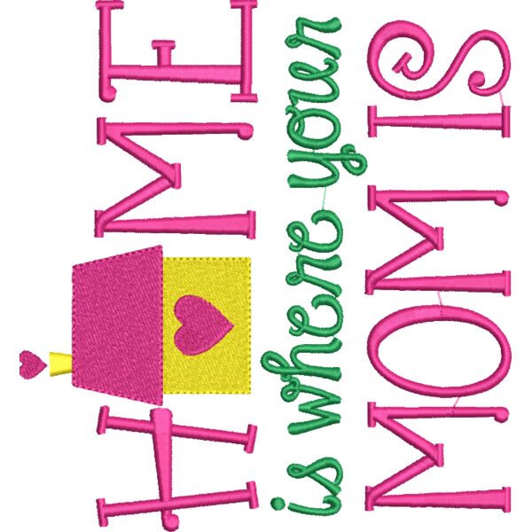 Home is Where your Mom Is 8x8 Thumbnail