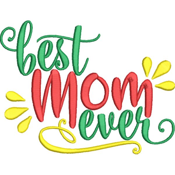 Best Mom Ever 5x7 Thumbnail