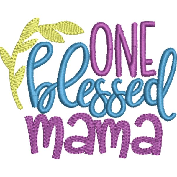 One Blessed Mama 4x4 Thumbnail