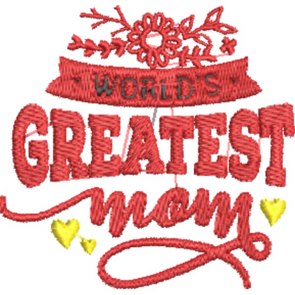 World s Greatest Mom 4x4 Thumbnail