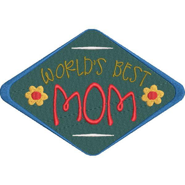 World s Best Mom 5x7 Thumbnail