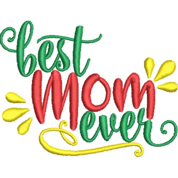 Best Mom Ever 4x4 Thumbnail