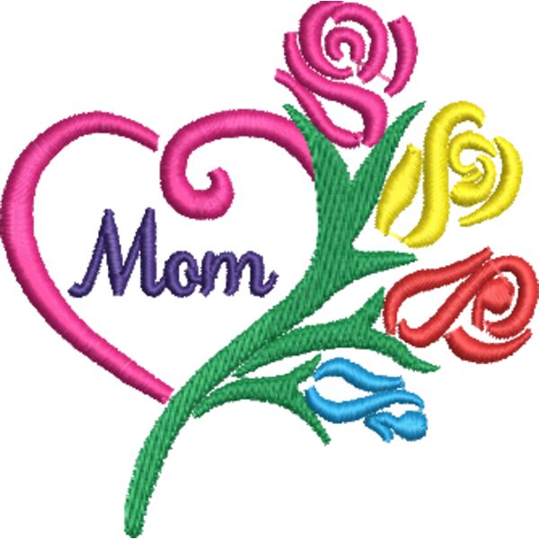 Mom Flower 5x5 Thumbnail