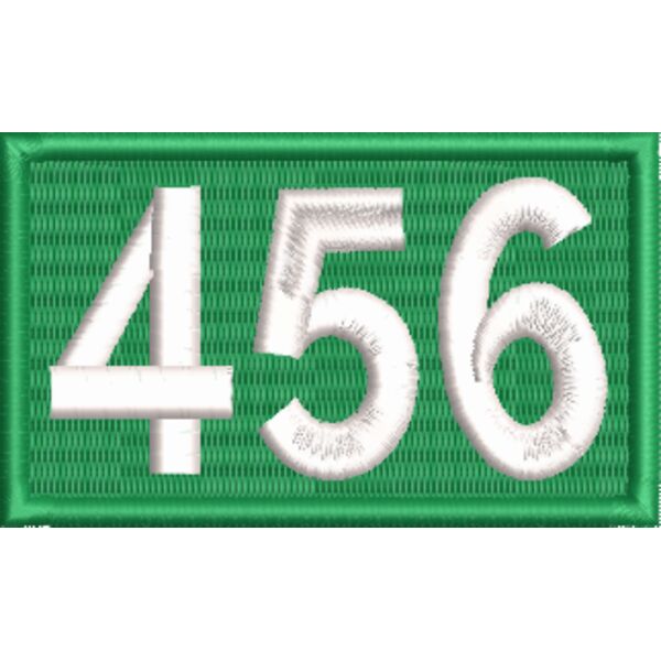 Squid Game Player 456 4x2, Squid Game Embroidery Designs, Embroidery Artwork, Ready to use Designs Thumbnail