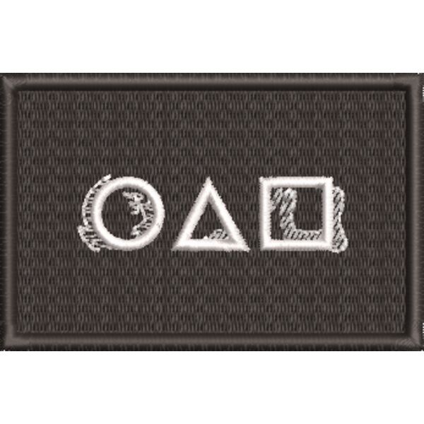 Calling Card 1 4x3, Squid Game Embroidery Designs, Embroidery Artwork, Ready to use Designs Thumbnail