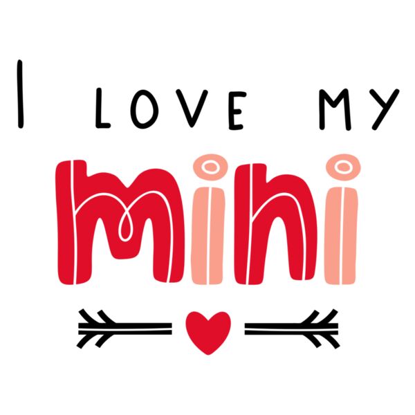 I Love my Mini, Mother & Child, Mothers Day Designs 2023 Thumbnail