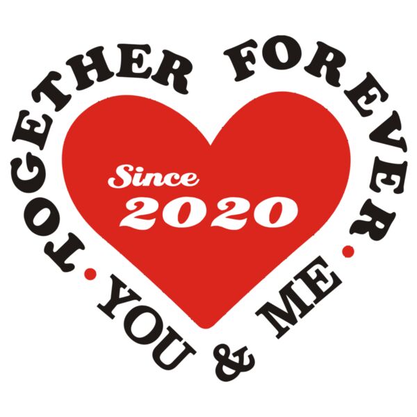 Together, Together Forever, Couple Design, Together Since, TS05 Thumbnail