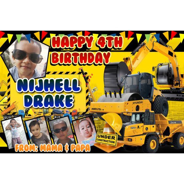 TRG 4 - BIRTHDAY TARPAULIN Thumbnail