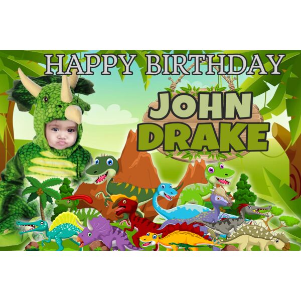 JUNGLE 1 - JUNGLE SAFARI BIRTHDAY TARPAULIN Thumbnail