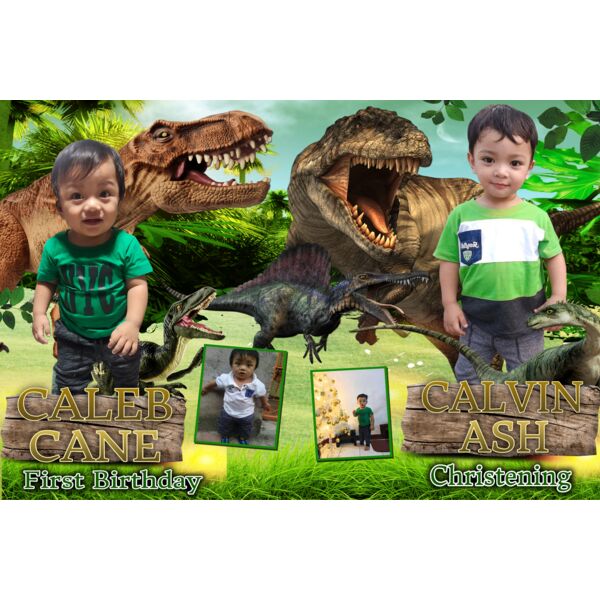 JUNGLE 4 - JUNGLE SAFARI BIRTHDAY TARPAULIN Thumbnail