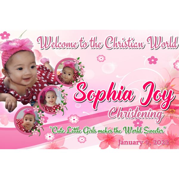 TGC 2 - CHRISTENING TARPAULIN Thumbnail