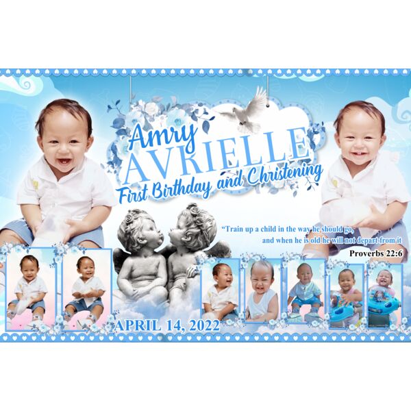 TCHR 2 - BIRTHDAY AND CHRISTENING TARPAULIN Thumbnail