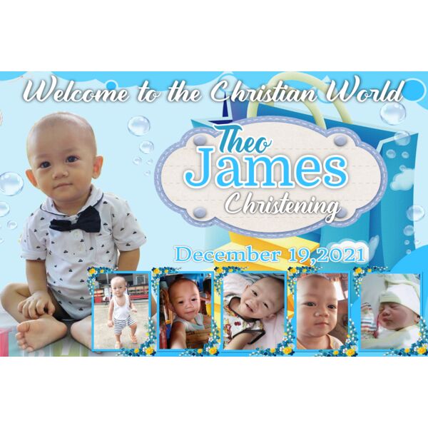 TCHR 5 - CHRISTENING TARPAULIN Thumbnail